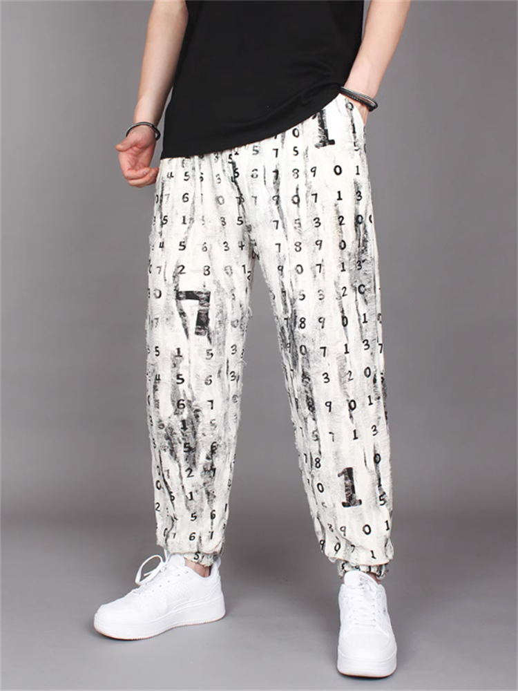 2023-new-design-summer-light-hollow-holed-Haren-pants-loose-bunched-foot-letter-casual-pants-3.png